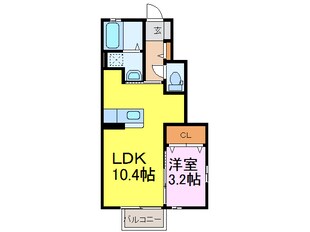 プランドール・ミスギの物件間取画像